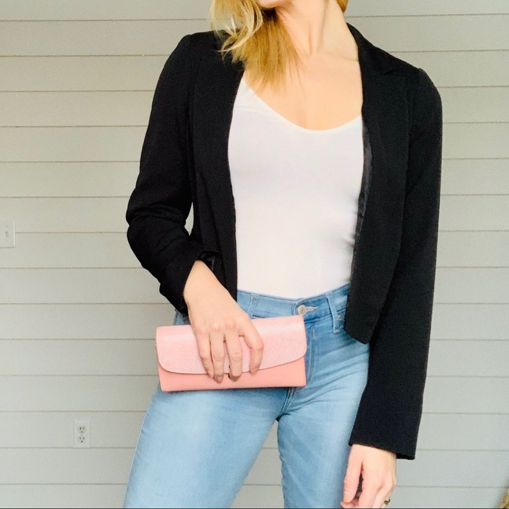 APT. 9 Black Cropped Blazer | Size 10